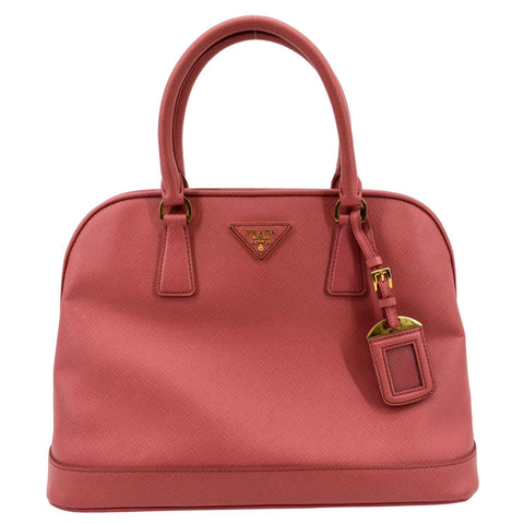 PRADA Promenade Saffiano Leather Satchel Bag Pink