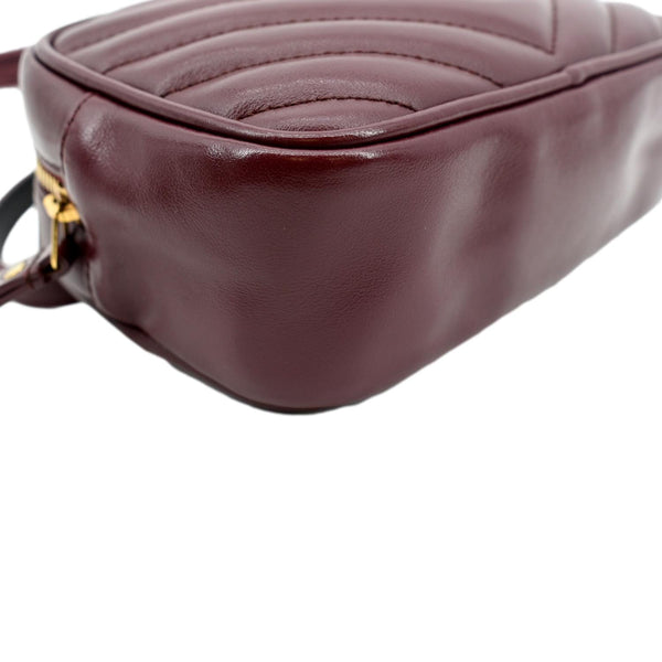 Yves Saint Laurent Lou Calfskin Leather Crossbody Bag - Bottom Left