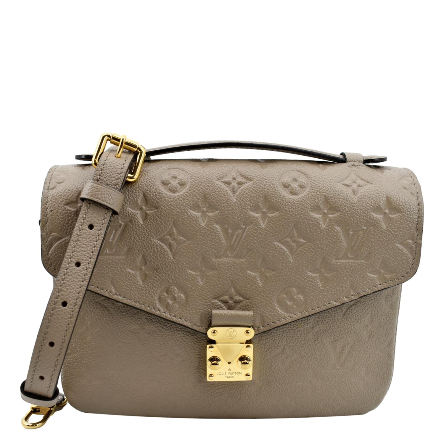 Louis Vuitton Metis Pochette Empreinte Leather Bag - Front
