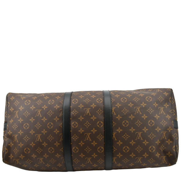 Louis Vuitton Keepall Bandouliere 55 Monogram Travel Bag - Bottom