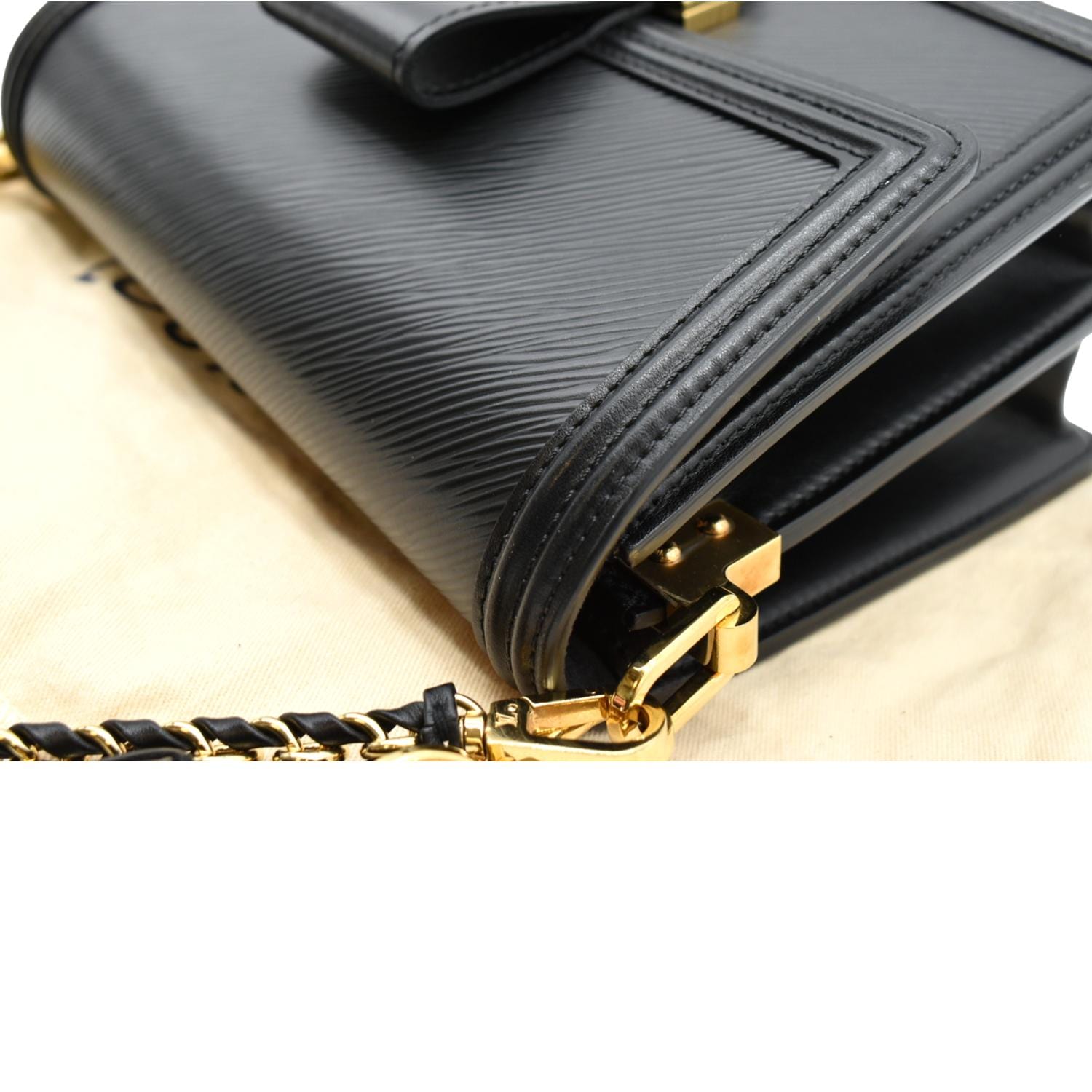 Louis Vuitton Dauphine Shoulder Bag Epi Leather MM at 1stDibs