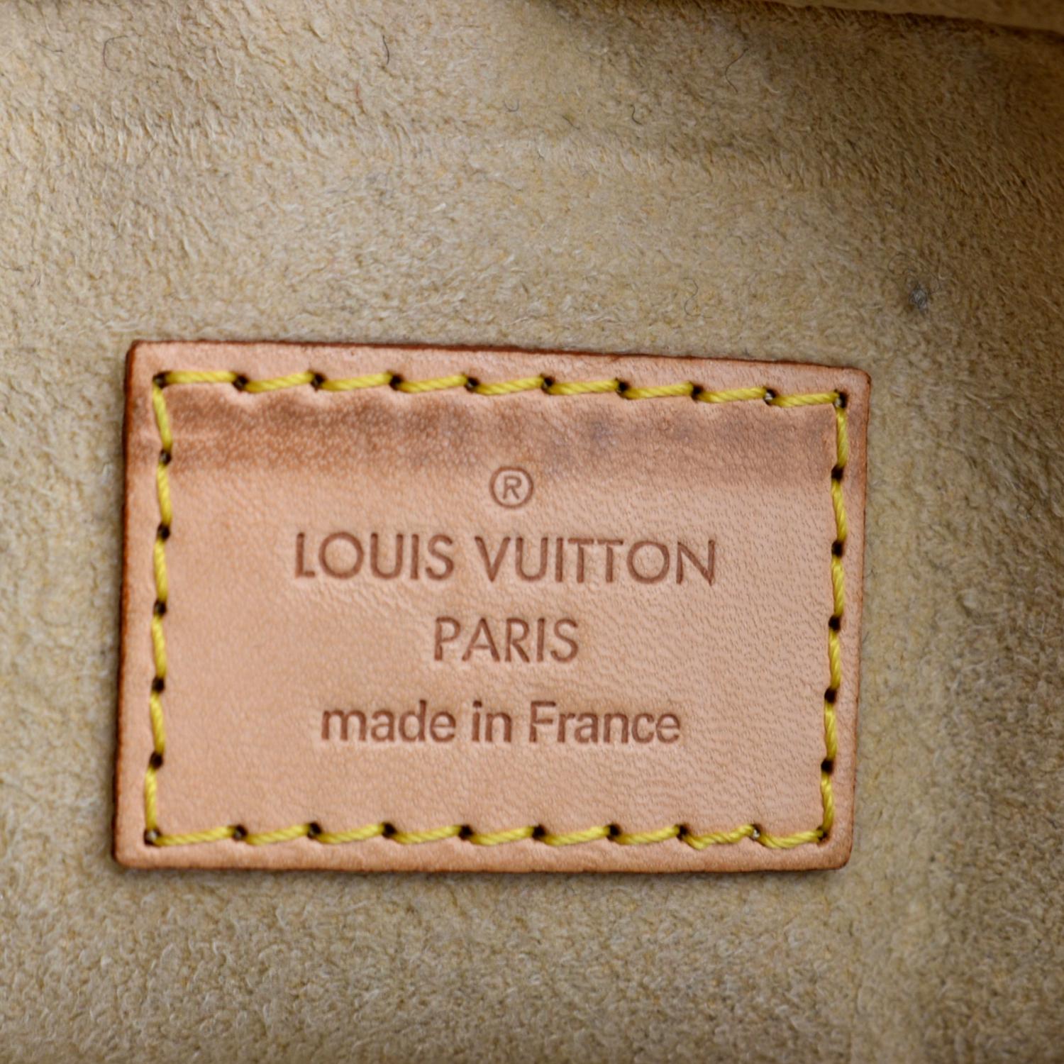 Louis Vuitton Monogram Hudson GM M40045 Brown Cloth ref.944684