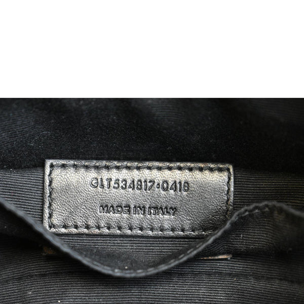 Yves Saint Laurent Lou Calfskin Leather Crossbody Bag - Made In Italy