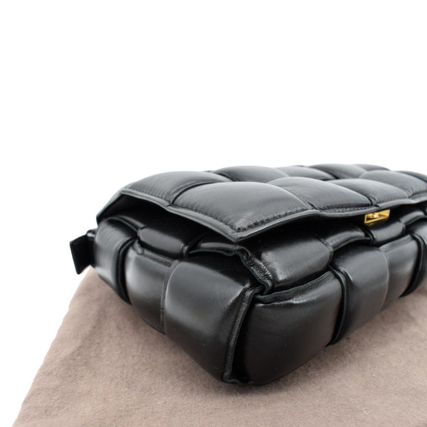 Bottega Veneta Padded Cassette Leather Crossbody Bag - Bottom Left
