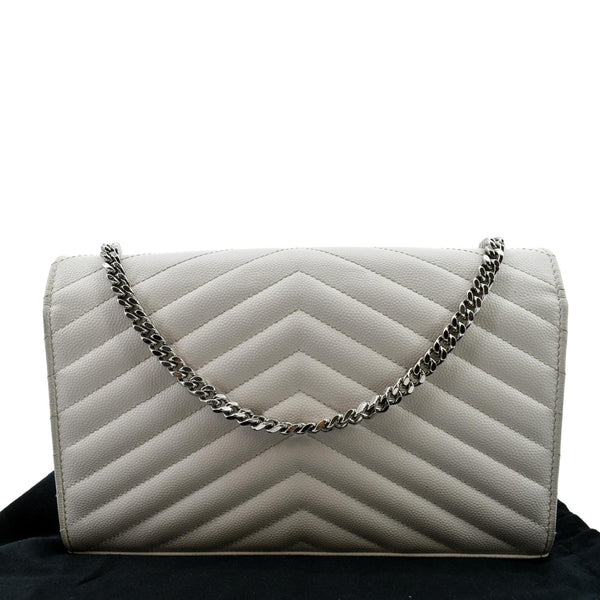 Yves Saint Laurent Grain De Poudre Envelope Chain Bag - Back