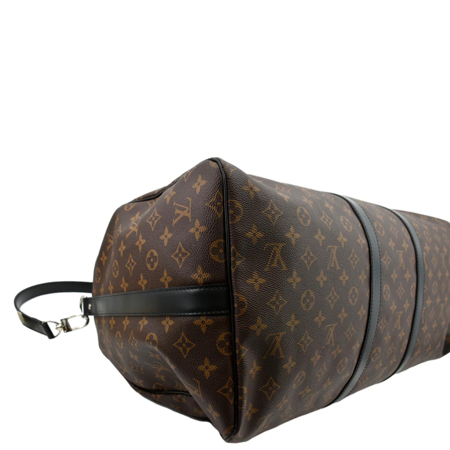 Louis Vuitton Monogram Macassar Canvas Keepall Bandouliere 45 Bag