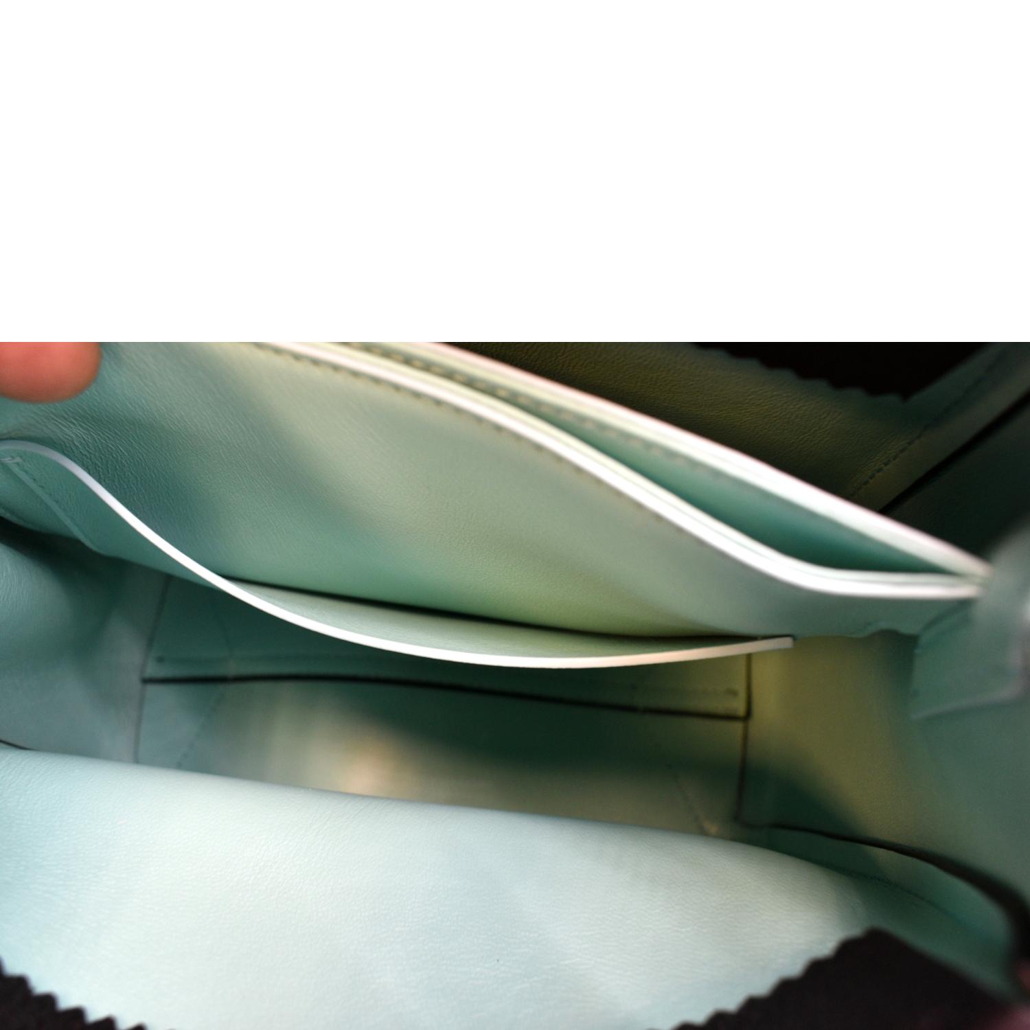 Tiffany & Co. Bag White Leather Handbag Purse Grain