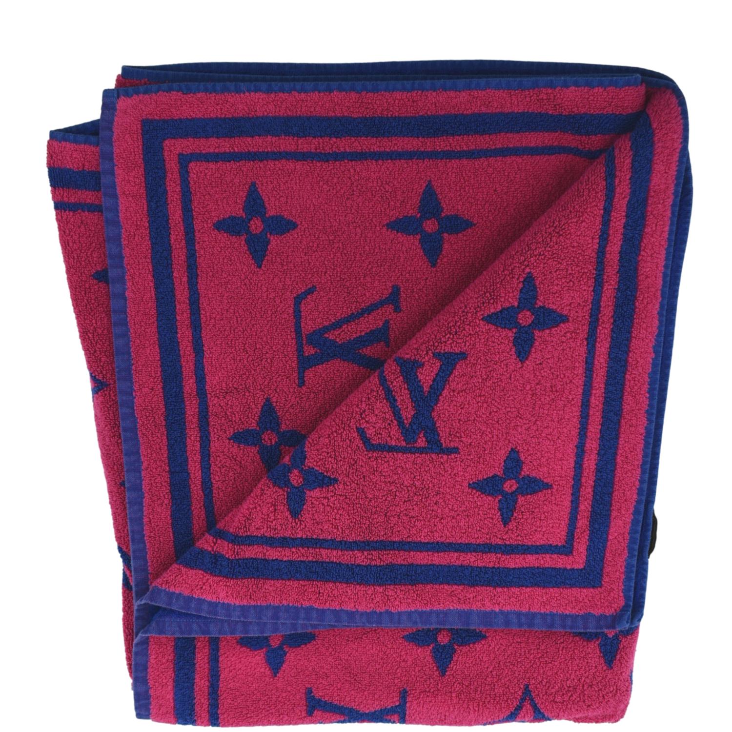 monogram louis vuitton towel