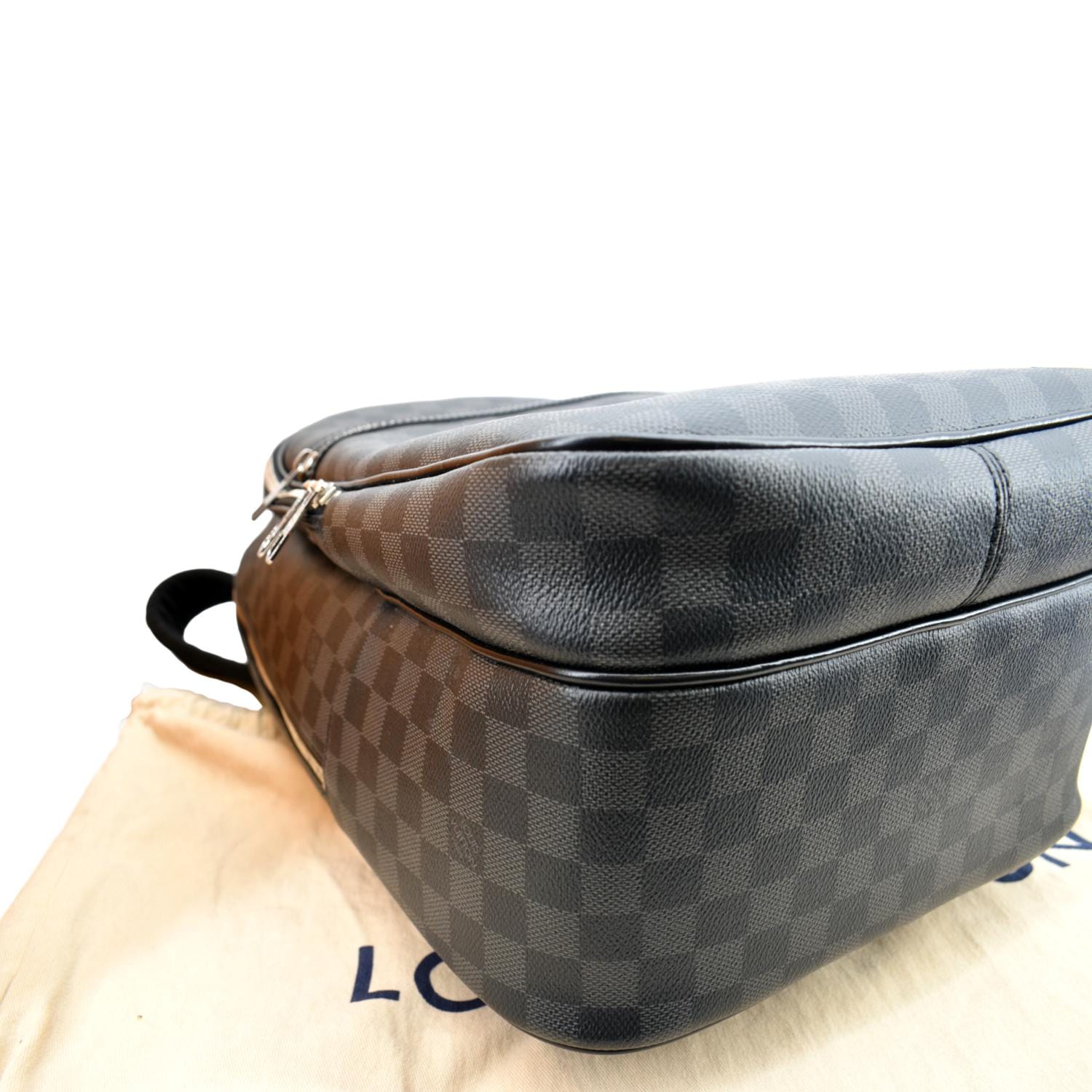 Louis Vuitton Michael Damier Graphite Canvas Backpack Bag