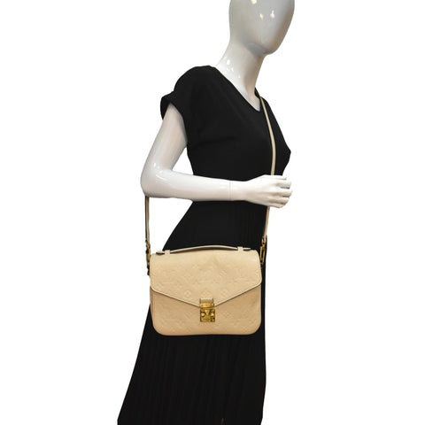 Louis Vuitton Metis Pochette Empreinte Leather Bag - Full View