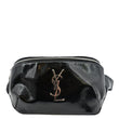 Yves Saint Laurent Embossed Patent Leather Belt Bag - Front