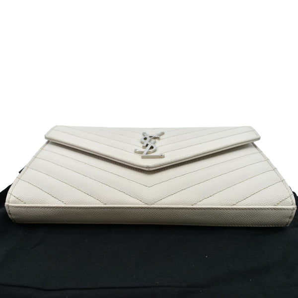 Yves Saint Laurent Grain De Poudre Envelope Chain Bag - Bottom