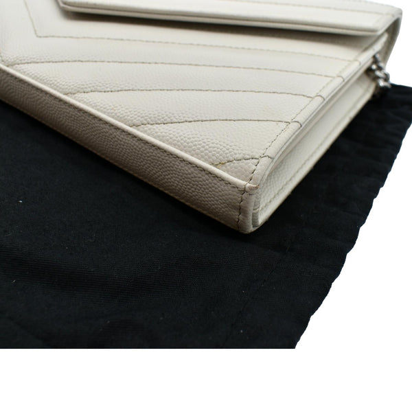 Yves Saint Laurent Grain De Poudre Envelope Chain Bag - Bottom Right