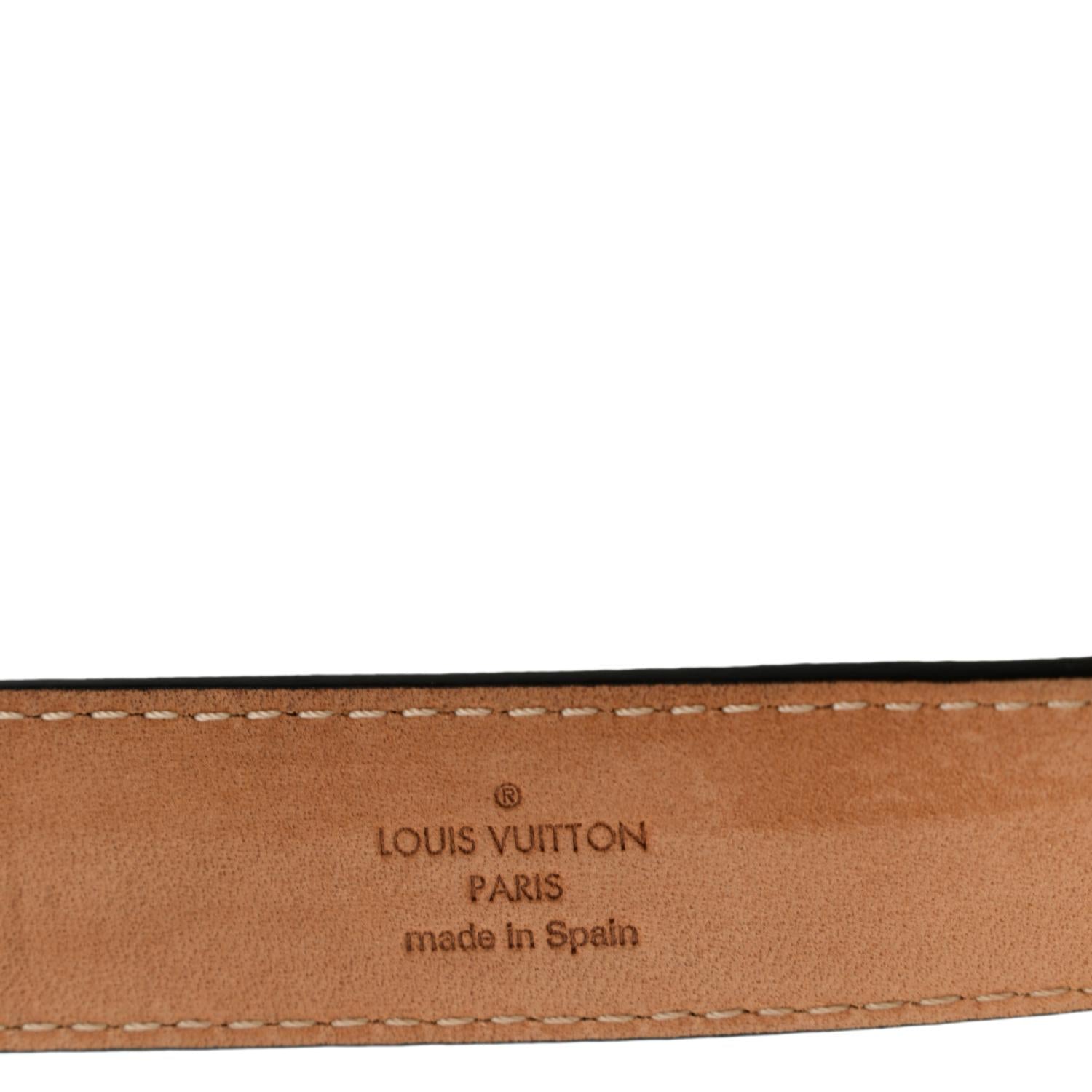 Louis Vuitton Damier Canvas 25mm Mini Belt Size 90/36 - Yoogi's Closet