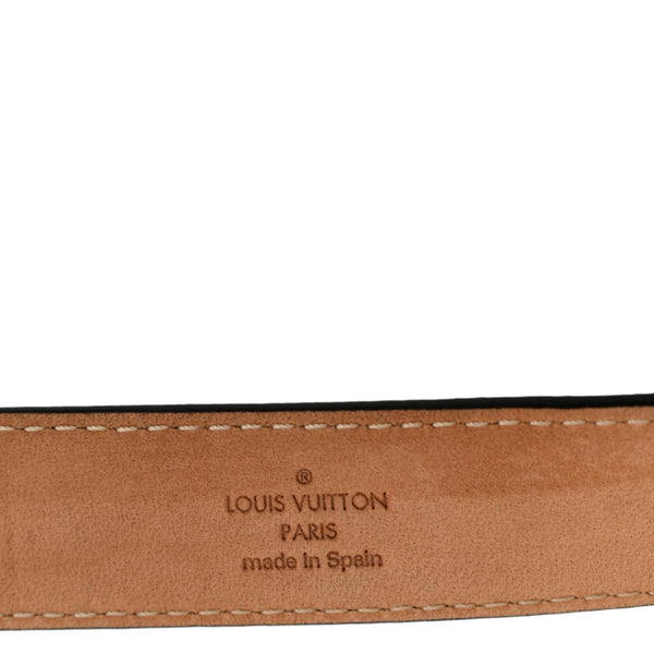 Louis Vuitton Mini 25MM Monogram Canvas Belt in Brown  - Made In Spain