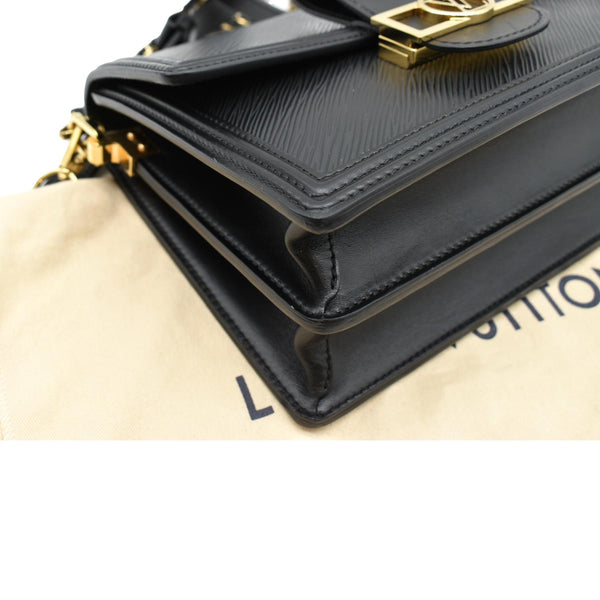 Louis Vuitton Dauphine MM Smooth Leather Shoulder Bag - Bottom Left