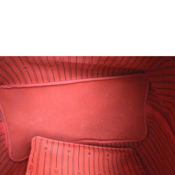 Louis Vuitton Neverfull GM Damier Ebene Tote Shoulder Bag - Inside