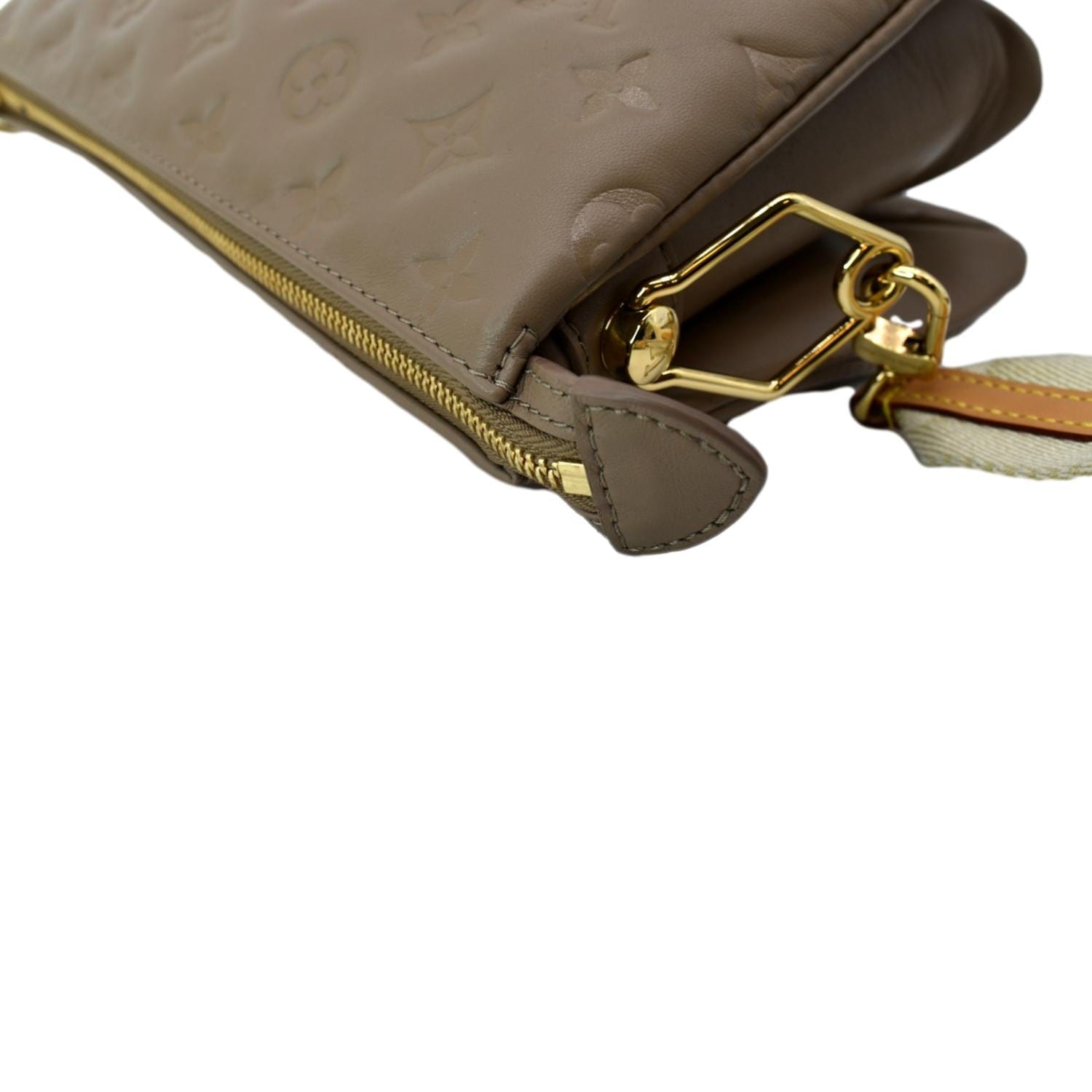 Louis Vuitton Taupe Coussin PM