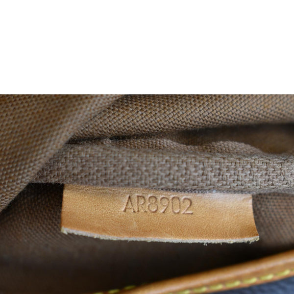 LOUIS VUITTON Saumur 30 Monogram Canvas Crossbody Bag Brown