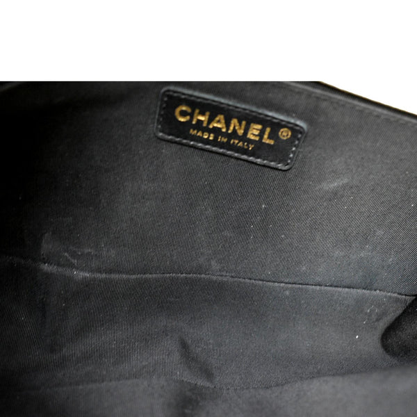 Chanel Boy Leather Shoulder Bag Bicolor - Made In Italy