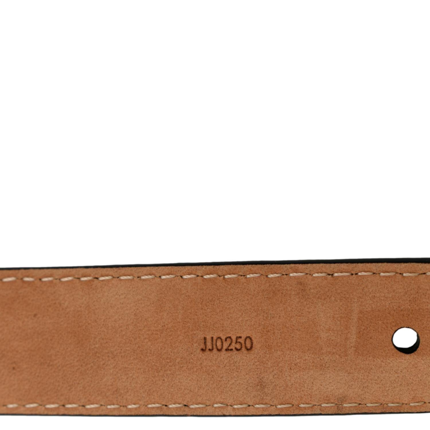 Louis Vuitton Mini 25MM Monogram Canvas Belt in Brown