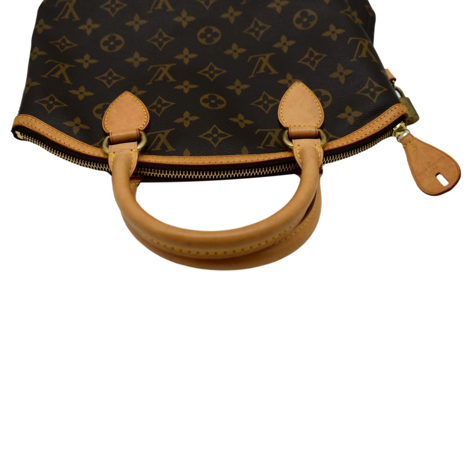 Louis Vuitton, Bags, Louis Vuitton Lv Tote Bag M404 Lockit Vertical Brown  Monogram