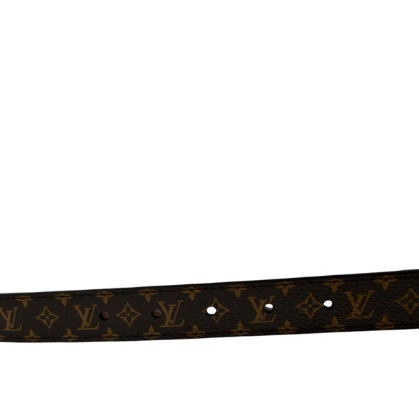 Louis Vuitton Mini 25MM Monogram Canvas Belt in Brown - Holes