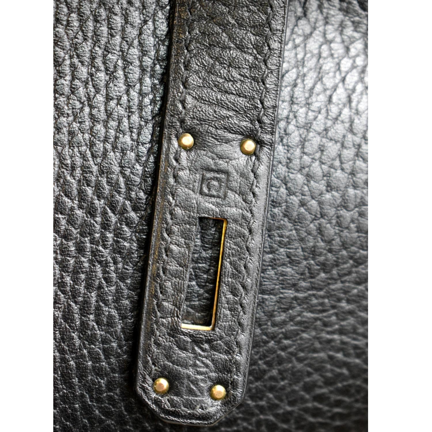 Hermes Clemence Leather Birkin 35