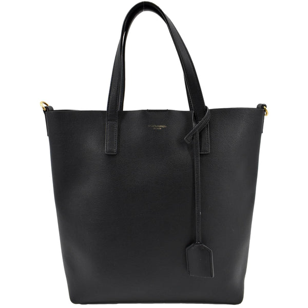 Yves Saint Laurent Toy Supple Leather Shopping Tote Bag - Front