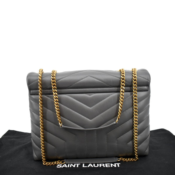 Yves Saint Laurent Loulou Medium Matelasse Leather Bag - Back