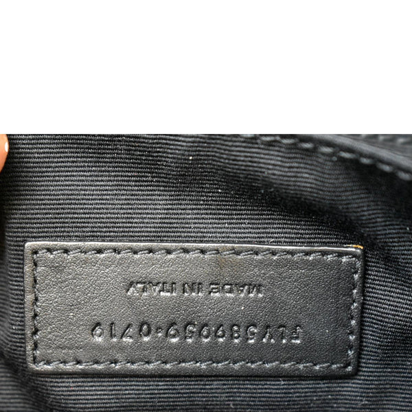 Yves Saint Laurent Embossed Patent Leather Belt Bag - Serial Number