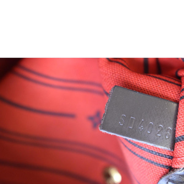 Louis Vuitton Neverfull GM Damier Ebene Tote Shoulder Bag - Stamp