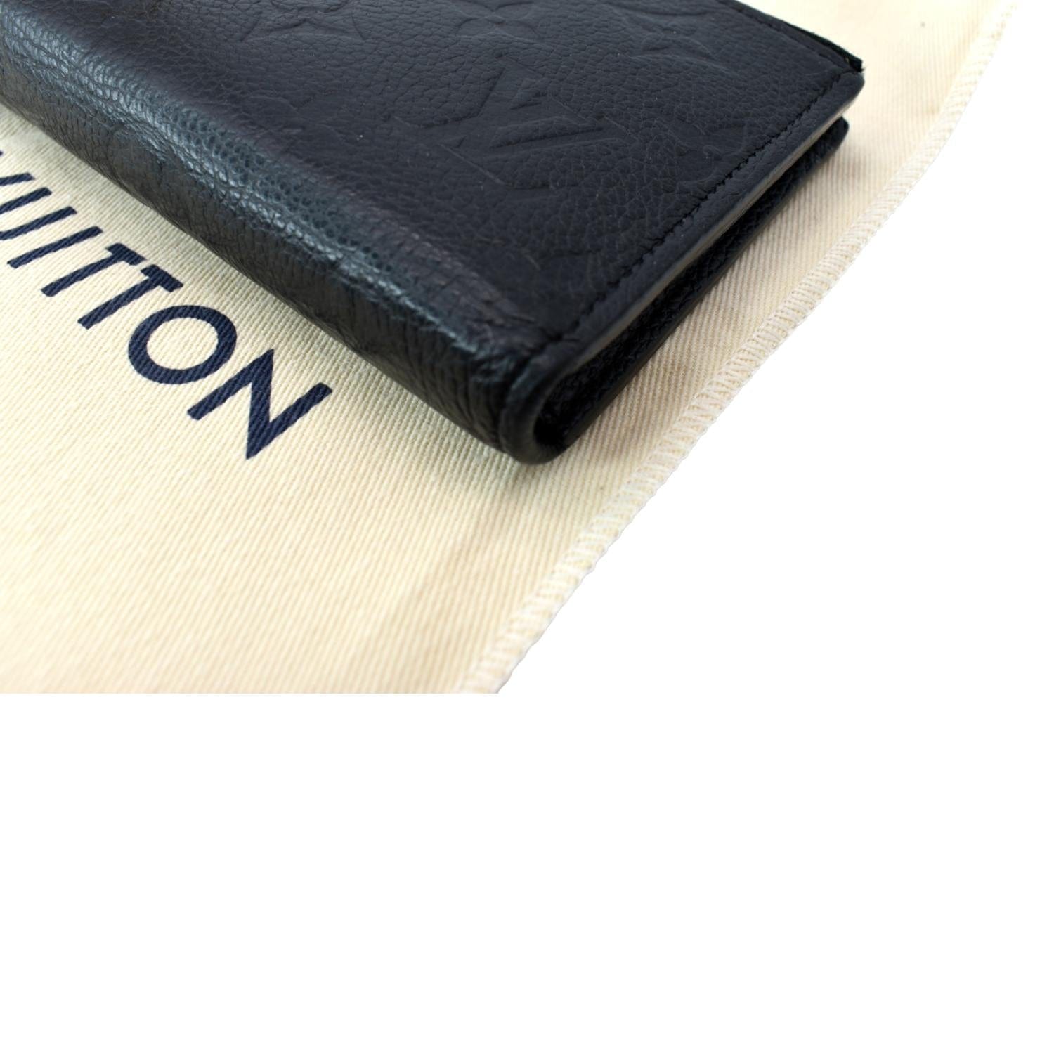 LOUIS VUITTON Adele Wallet Monogram Empreinte Leather Cerise M62529,   in 2023