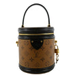 LOUIS VUITTON Cannes Reverse Monogram Canvas Satchel Bag Brown