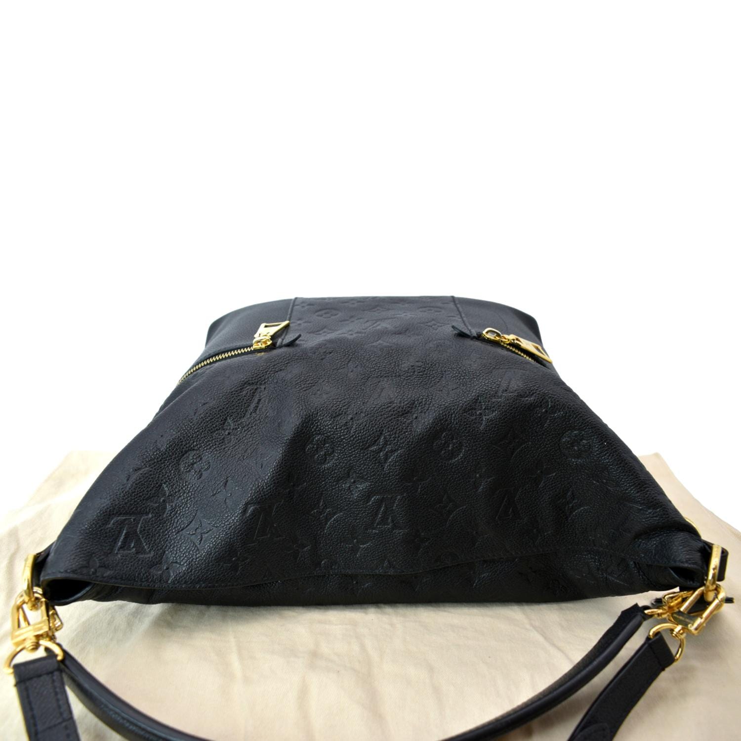 LOUIS VUITTON, Melie in black leather For Sale at 1stDibs
