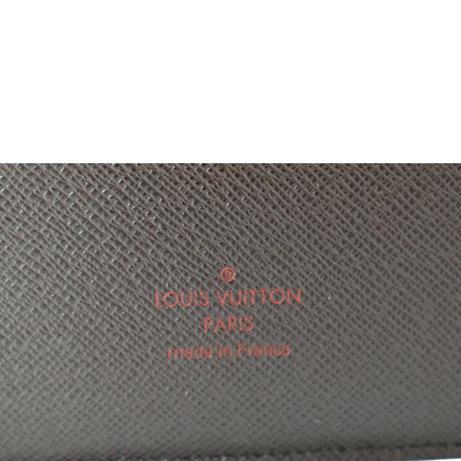 New Louis Vuitton Damier Ebene Large Ring Agenda Planner Cover GM R20107 🤎
