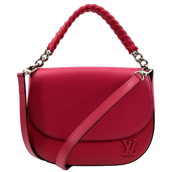 Louis Vuitton Luna Epi Leather Crossbody Bag Hot Pink - Front