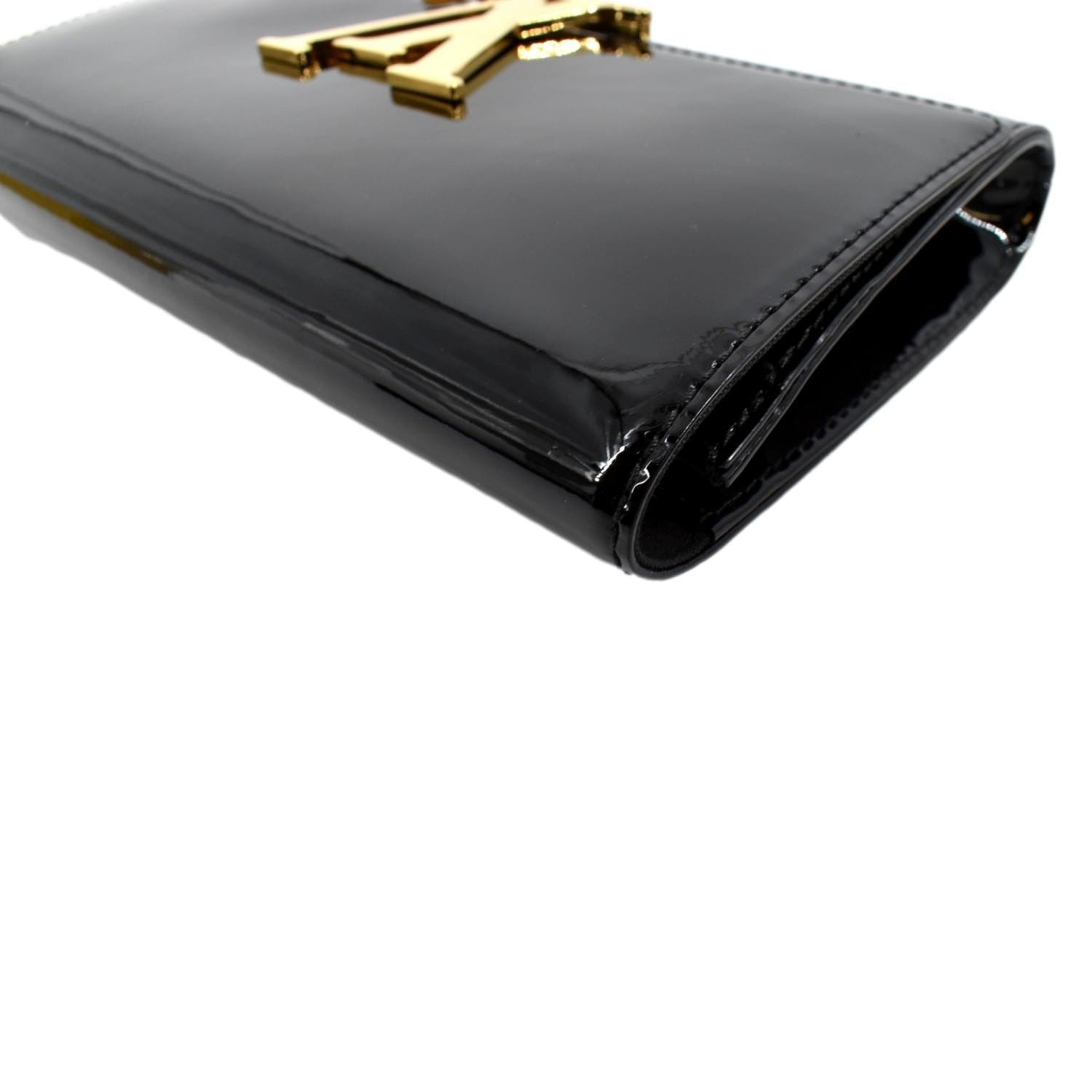 Louis Vuitton Wallets Black Patent leather ref.384217 - Joli Closet