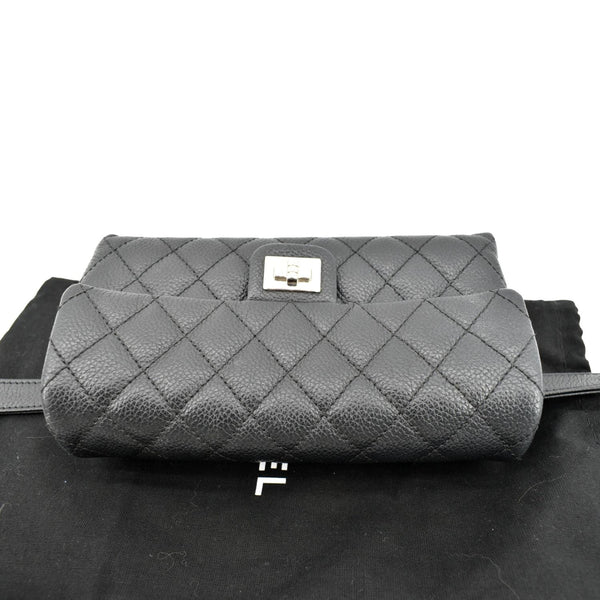Chanel Reissue Flap Grained Leather Waist Belt Bag - Top