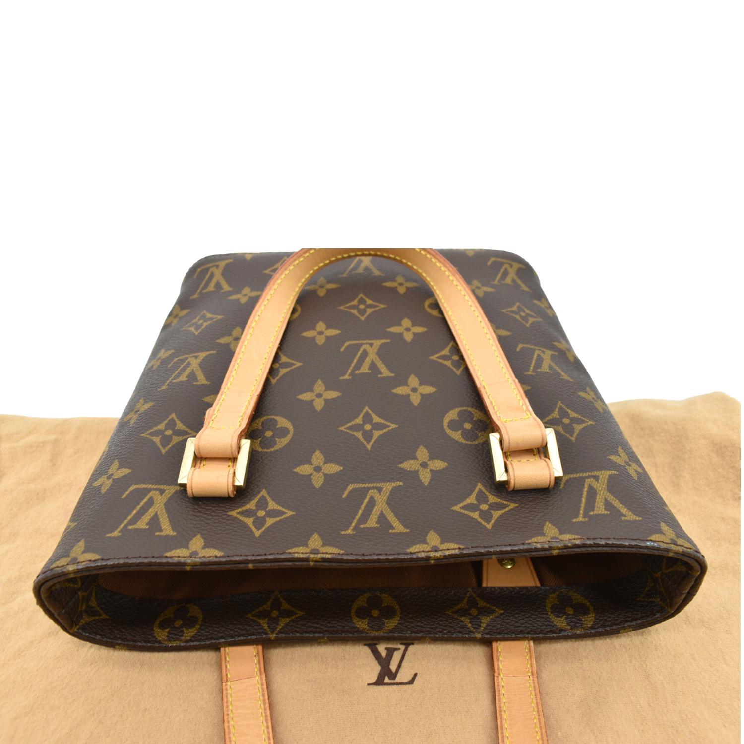LOUIS VUITTON Vavin PM Monogram Canvas Tote Handbag Brown