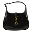 Gucci Jackie 1961 Leather Shoulder Bag in Black Color - Front