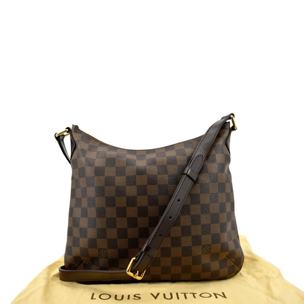 Louis Vuitton Bloomsbury PM Damier Ebene Crossbody Bag - Back