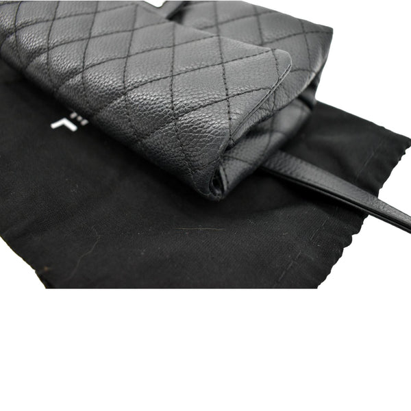 Chanel Reissue Flap Grained Leather Waist Belt Bag - Top Left