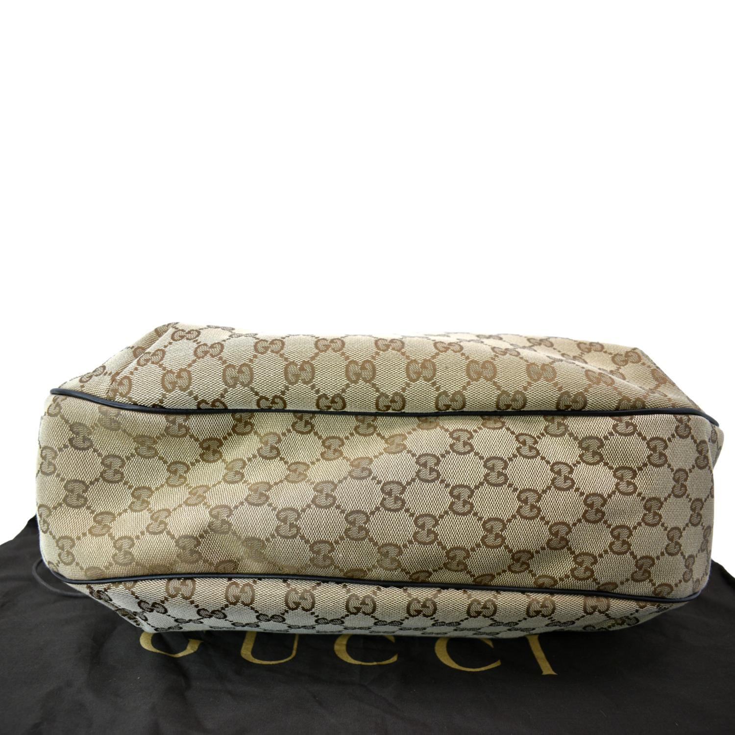 Hobo cloth handbag Gucci Beige in Cloth - 36424850