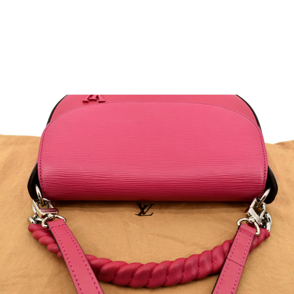 Louis Vuitton Luna Epi Leather Crossbody Bag Hot Pink - Top