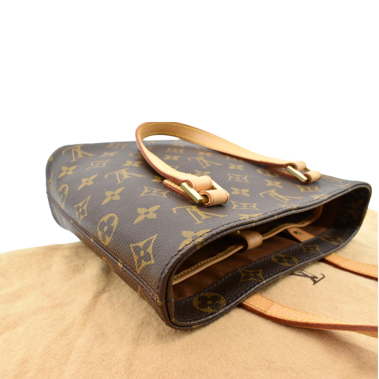 Vavin cloth handbag Louis Vuitton Brown in Cloth - 28787755