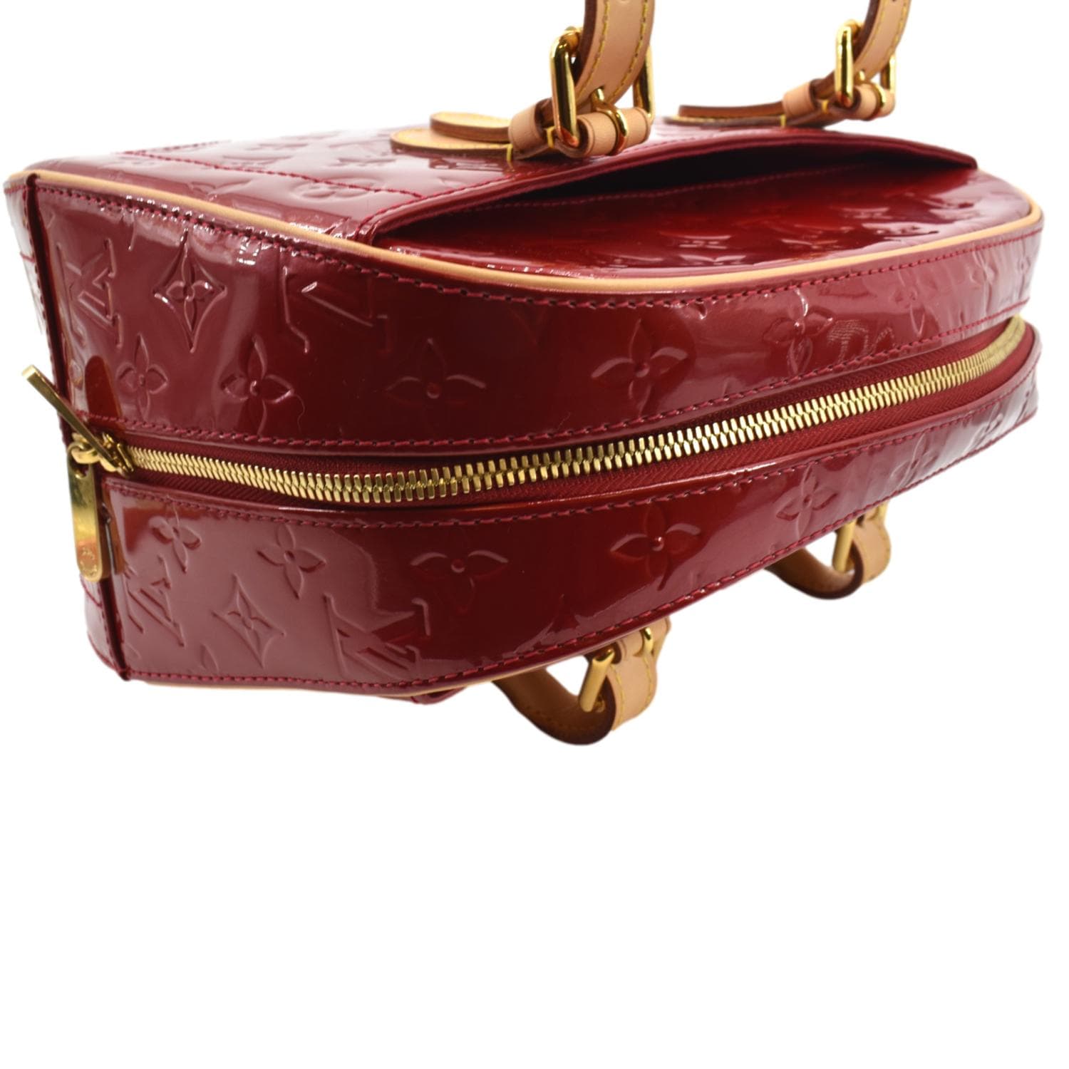 Pre-Owned Louis Vuitton Summit Drive Vernis Rouge Fauvriste 