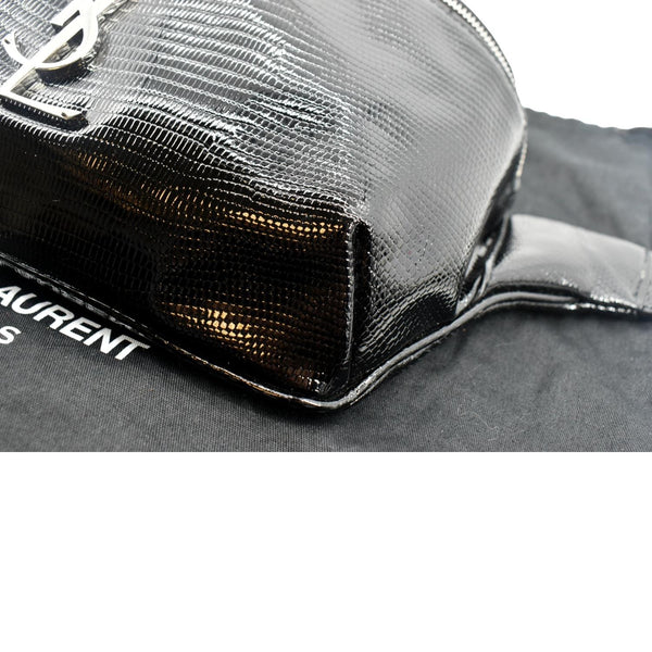 Yves Saint Laurent Embossed Patent Leather Belt Bag - Bottom Right