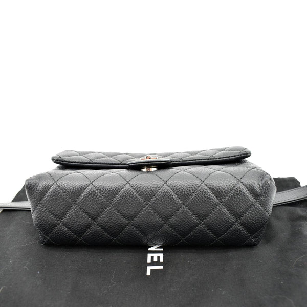 Chanel Reissue Flap Grained Leather Waist Belt Bag - Bottom