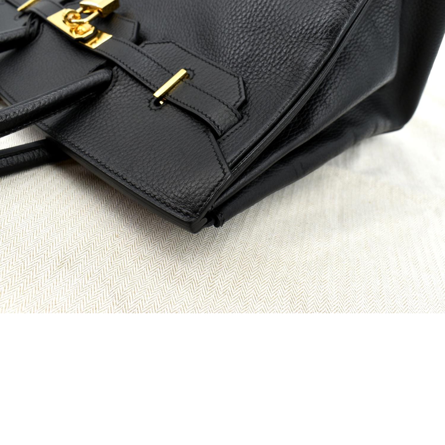 black leather birkin bag
